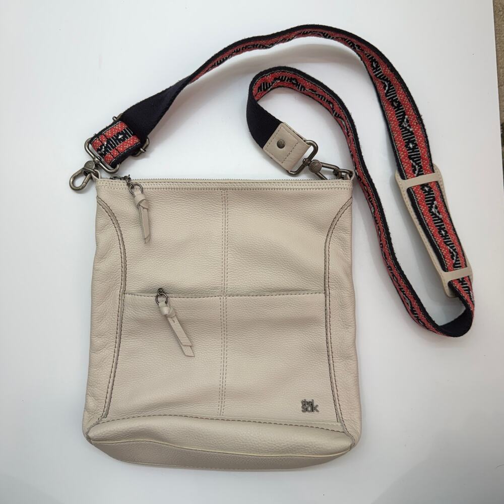 The Sak Leather Crossbody Bag Purse